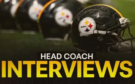 Updates on Steelers Head Coach Interview Process