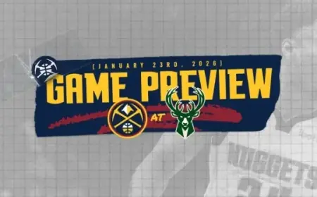 Nuggets Face Bucks in Back-to-Back NBA Showdown