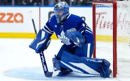 Stolarz Returns for Maple Leafs Clash with Golden Knights