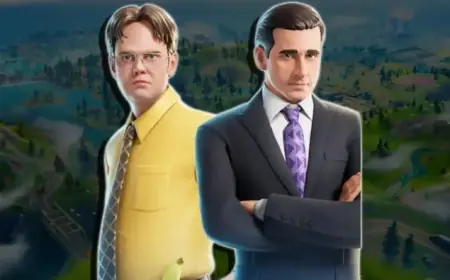 Fortnite Reveals The Office Skins: All Emotes and Cosmetics Leaked