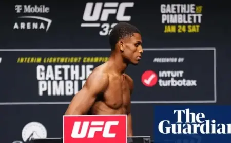 UFC Fighter Cameron Smotherman Collapses Post Weigh-In in Shocking Incident