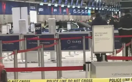Car Crashes Into Delta Airlines Check-In at Detroit Metro Airport
