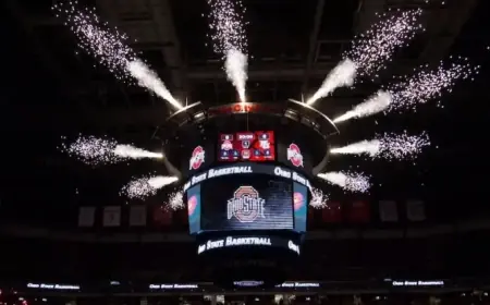 Ohio State Upgrades Schottenstein Center with New Scoreboard