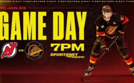 Canucks Clash with Devils: Key Game Highlights