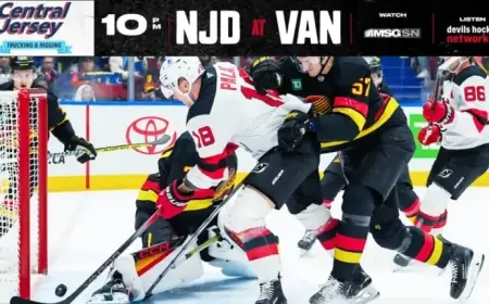 Devils Aim to Dominate Western Canada: Game Preview