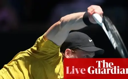 Australian Open 2026: Sinner Falls Behind Spizzirri, Keys and Pegula Advance