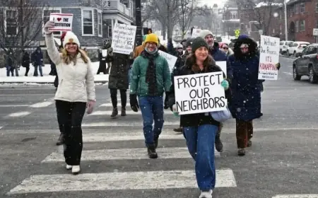 Portland Lawyers and Advocates Protest ICE Arrests in Downtown March