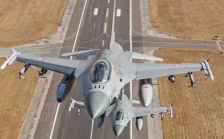 Denmark Retires F-16 Jets After Four Decades of Service