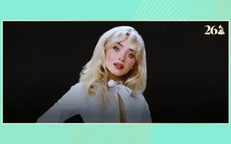 Sabrina Carpenter Set to Rock the 2026 Grammy Stage