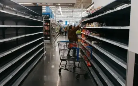 Millions of Americans Empty Stores Preparing for Historic Snowstorm