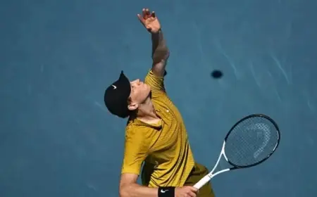 Australian Open: Match Resumes as Sinner Trails 3-2 in Third Set