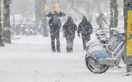 NYC braces for 10–14 inches as a long-duration snowstorm collides with deep cold