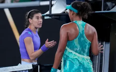 Naomi Osaka’s icy handshake moment exposes the sport’s gray zone on “hindrance” at the Australian Open