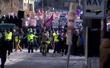 ICE Rally and Arrests Unfold at Minnesota’s MSP Airport
