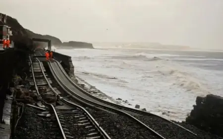 Rail Line Shuts Amid Storm Threat, 12 Years After Previous Destruction