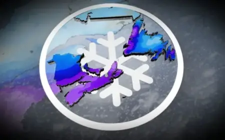 Major Storm to Blanket Atlantic Canada with Up to 25+ cm of Snow