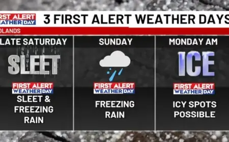 Winter Storm to Impact South Carolina This Weekend: First Alert Issued