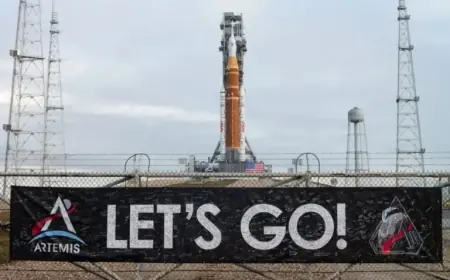 Launch Pad Ready as Artemis II Wet Dress Rehearsal Approaches