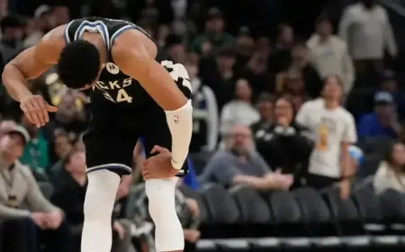 Giannis Antetokounmpo to Miss Extended Time Due to Calf Injury