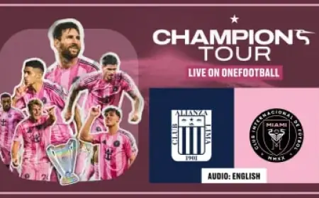 Watch Inter Miami vs. Alianza Lima: Stream the Preseason Friendly Live