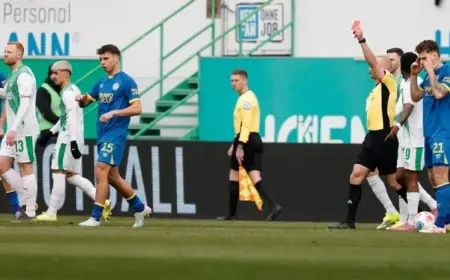 2. League Overview: 40-Second Foul Leads to Red Card