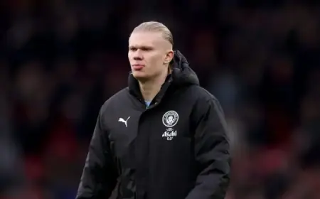 Pep Guardiola Explains Haaland’s Absence in Man City’s Clash with Wolves