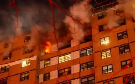 Bronx Apartment Fire Leaves 1 Dead, 14 Injured