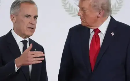 Trump Praises Carney’s China Deal, Then Threatens 100% Tariff on Canada