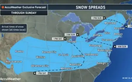 N.J. Weather Alert: Snow and Ice Storm Timing & Route Update