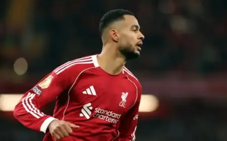 Liverpool Reveals Starting XI Against AFC Bournemouth