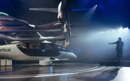 Vertical Aerospace Launches Revolutionary Electric Flying Taxi in New York