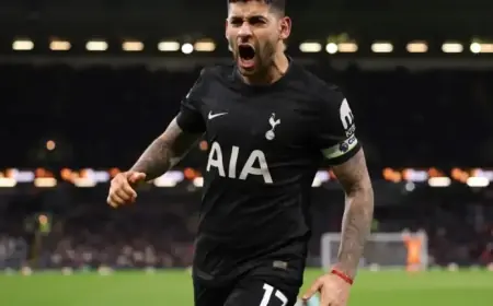 Romero Secures Late Draw as Tottenham Holds Burnley 2-2