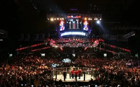 UFC Fighter Collapses On Stage During Intense Weigh-In Event