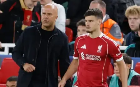 Arne Slot Highlights Milos Kerkez’s Influence During Liverpool Discussion