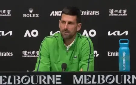 Novak Djokovic Apologizes After Near Miss with Ball Kid