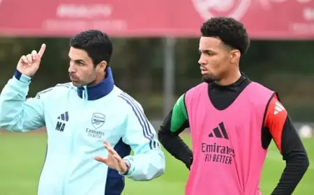 Arteta Discusses Nwaneri’s Loan to Marseille in Press Conference