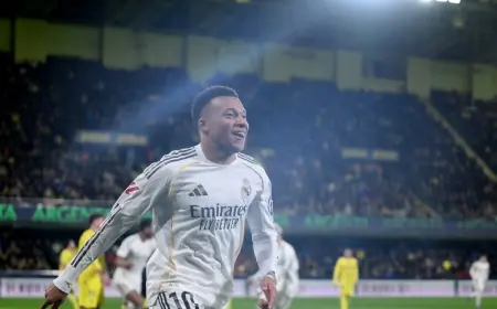 Kylian Mbappé strikes after halftime as Villarreal vs Real Madrid live tilts toward the visitors