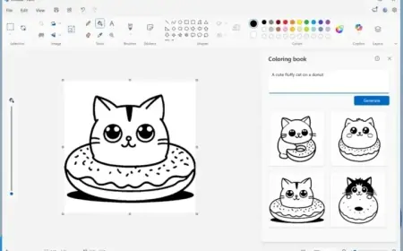 Create AI-Generated Coloring Books with Microsoft Paint Now