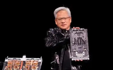 Nvidia CEO Jensen Huang Visits Shanghai Amid China Regulatory Challenges