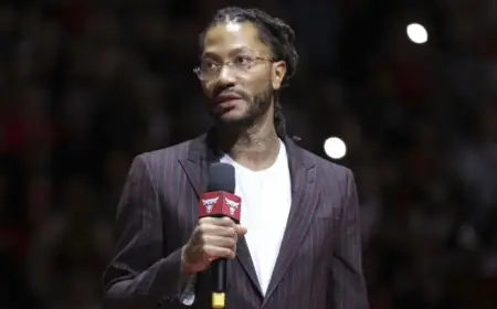 Derrick Rose’s No. 1 Jersey Retirement Set for Saturday at United Center