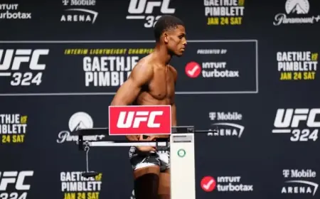 Fighter Collapses at Weigh-In, Forcing UFC Fight Cancellation