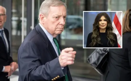 Dick Durbin Demands Kristi Noem Halt Proof of Citizenship Requirement