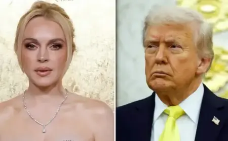 Resurfaced Trump Clip Comments on ‘Troubled’ Lindsay Lohan’s Bedroom Skills