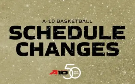 A-10 Basketball Reschedules Weekend Games Due to Inclement Weather