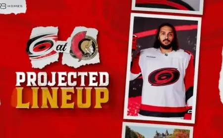 Ottawa Lineup Revealed for January 24 Game