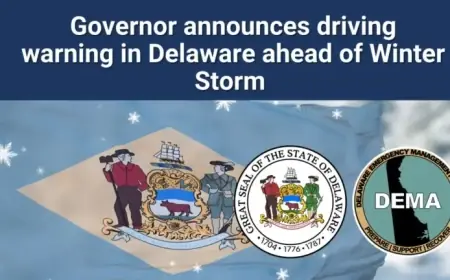 Statewide Driving Advisory Issued at Midnight