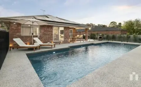 Affordable Victorian Towns Offering Family Homes with Pools Under $1M