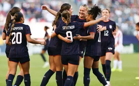 USWNT vs Paraguay score: Rodman’s captaincy debut and a youth-led 6–0 win sets the tone for 2026