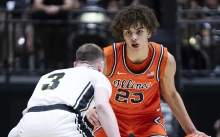 Keaton Wagler’s breakout flips the Big Ten race in Illinois’ upset at Purdue — and leaves the Boilermakers waiting on Braden Smith’s ankle