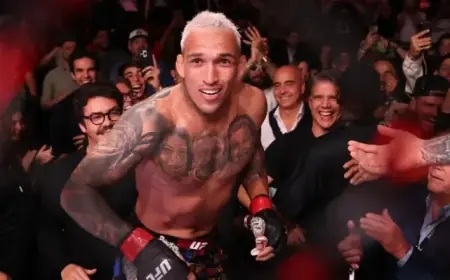 Coach Predicts Oliveira vs. Pimblett Fight at White House Post-UFC 326 Victory